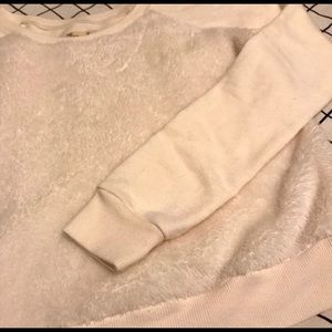 Holistic white sweater